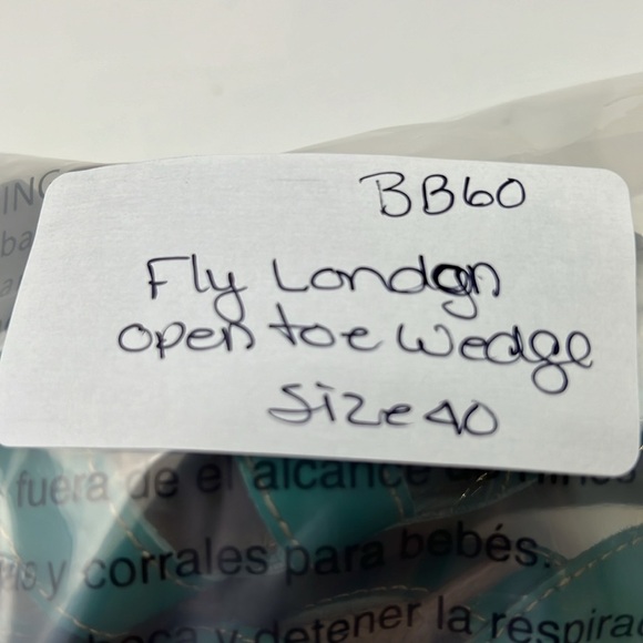 Fly London Yito  open toe wedge lace up sandal - Picture 9 of 9